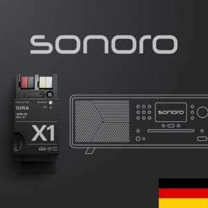 Audiosteuerung für sonoro Musiksysteme - Logikbaustein für den Gira X1